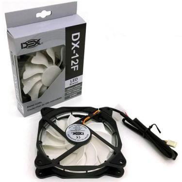 Imagem de Cooler Led FAN DEX DX12F 120mm 12cm Para Pc Desktop Gabinete 120x120x2