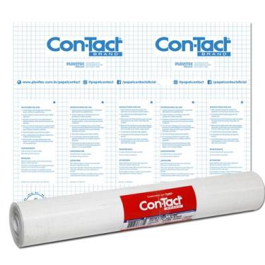 Imagem de Papel Contact Transparente Incolor 80 Micra 25 Metros