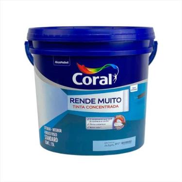 Imagem de Látex Tinta Acrílica Standard Externa Branco Neve 15 Litros - Coral