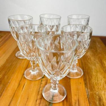 Imagem de Jogo De Taças 325ml Em Vidro Rainbow Para Água Vinho 6 Peças - Lyor