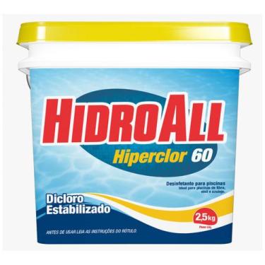 Imagem de Cloro Hidroall Hiperclor 60 2,5kg