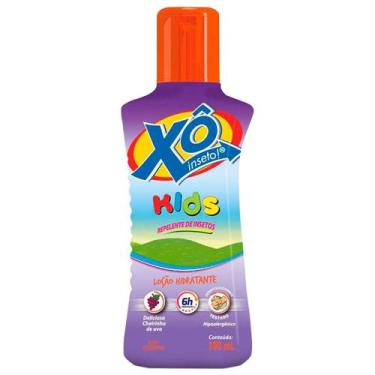 Imagem de repelente de insetos xô inseto kids loção hidratante repele o mosquito