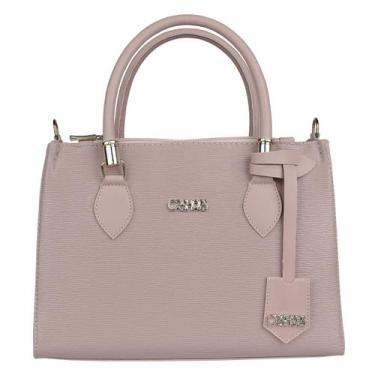Imagem de Bolsa Transversal Tiracolo Lançamento Feminina De Mao - Crshoes, Nude
