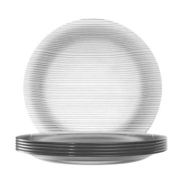 Imagem de Jogo 6 Pratos Fundo Diamante Duralex Jantar  - Não informado