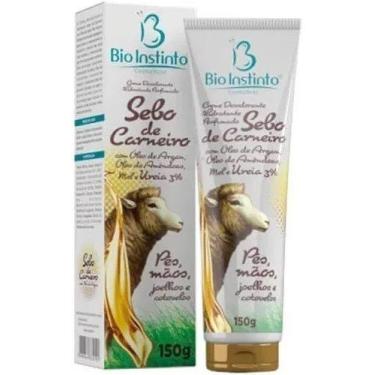 Imagem de Creme Sebo De Carneiro C/ Óleo Argan Ureia 3% - Bio Instinto