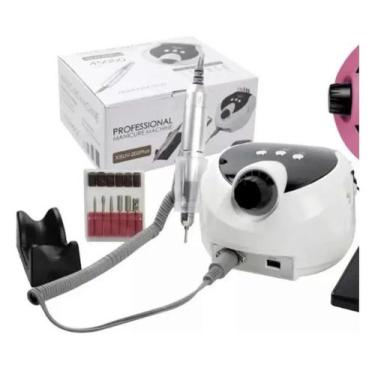 Imagem de Super Lixadeira Digital Motor Elétrica Porquinho De Unhas Profissional