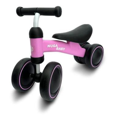 Imagem de Bicicleta de Equilíbrio para Bebê 4 Rodas Bicicletinha Baby - Nuga Bab
