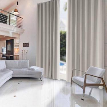 Imagem de Cortina Blackout 5.40m x 5.00 Pé direito Duplo Tecido Solaris - Paulo 