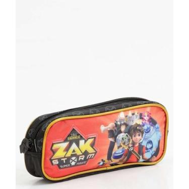 Imagem de Estojo Escolar Infantil Estampa Zak Storm Super Pirata Xeryus
