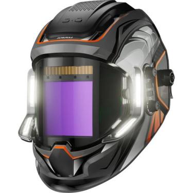 Imagem de Capacete de soldagem ANDELI 4 LED Light Auto Darkening True Color