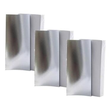 Imagem de Papel Alumínio Para Mechas Laminado 3kg 25x11cm - Roger