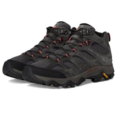 Imagem de Merrell Bota masculina Moab 3 Mid impermeável para caminhada, Beluga, 9.5