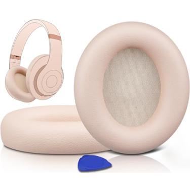 Imagem de SOULWIT Almofadas De Reposição Para Fones Ouvido Sem Fio Beats Studio Pro Com Cancelamento Ruído, Couro Macio Proteína, Espuma Isolante - Moon
