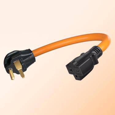 Imagem de Cabo adaptador de soldador NEMA 6-50P a 6-15R/6-20R de 1,5 m, adaptador de carregamento de veículo elétrico (6-50P a 6-20R)