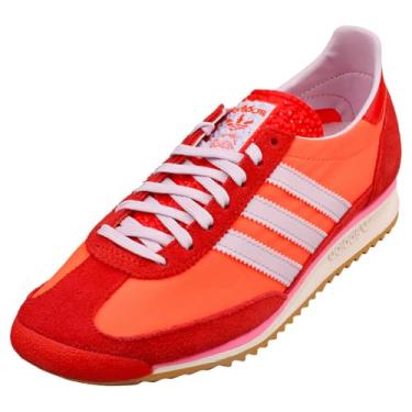 Imagem de adidas SL72 Tênis feminino, Vermelho solar/lavanda gelo/melhor escarlate, 35