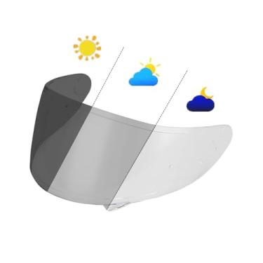 Imagem de Viseira fotocrômica para capacete SHOEI GT-Air 1, GT-Air 2, Opticson, Neotec1 Shield (GT Clear)