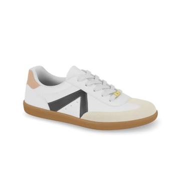 Imagem de Tênis Feminino Casual Vizzano Retro 1430.102 - Original (Branco/Bege, BR, Adulto, Numérico, 34)