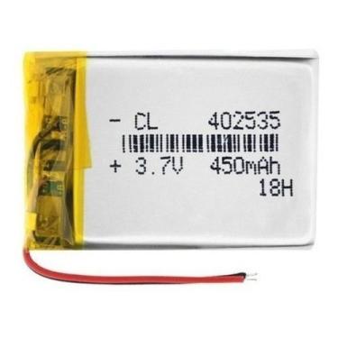 Imagem de Bateria 450 Mah 3,7v 4mm X 25mm X 35mm 402535 Ml - - bgb