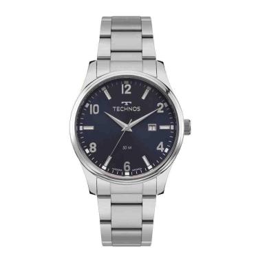 Imagem de Relógio Technos Steel Prata Masculino 2115Tze/1A