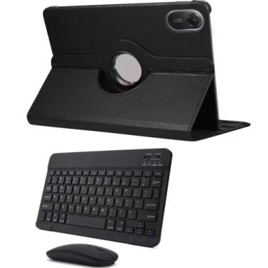 Imagem de Capa Giratória + Teclado E Mouse Para Tablet Redmi Pad 2 11" - FAM