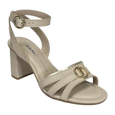 Imagem de Sandália Dakota Salto Bloco Y9781 Machiato