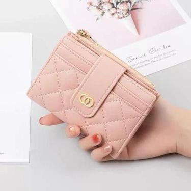 Imagem de Carteira Pequena Feminina Porta Cartão e Moedas Elegante - Good Felps,