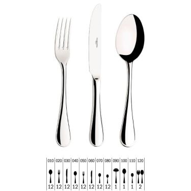 Imagem de Faqueiro Firenze 130 Peças Aço Inox 66925423 Tramontina