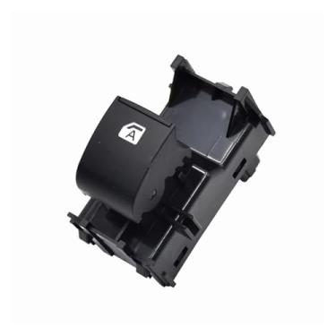 Imagem de Botão de controle do vidro elétrico, conjunto de interruptor único para Toyota RAV4 2019-2020, interruptor principal da luz de fundo do lado esquerdo (borda preta)
