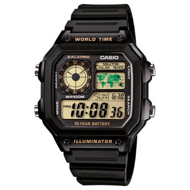 Imagem de Relógio Digital Casio AE-1200WH-1BVDF Masculino-Unissex
