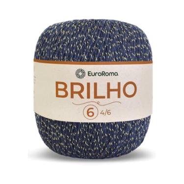 Imagem de BARBANTE EUROROMA BRILHO OURO 4/6 904 MARINHO 400G C/ 406M