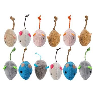 Imagem de Brinquedo De Com Catnip Para Gatos | 12 Peças Jogo De Mordida Para Limpeza Dentária,Brinquedos Interativos Para Gatos Com - Para Saúde Das Gengivas Comportamento De Caça Proteção De Móveis E Tapetes P