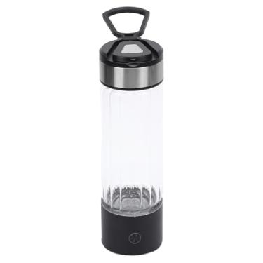Imagem de Luocute Gerador de Garrafa de água de Hidrogênio 1400ppb Tecnologia SPE P E M Ionizador de Irrigação Portátil Com Capacidade de 460ml para Viagens Em Casa, Escritório, Fitness, Filtros