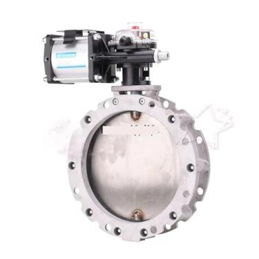 Imagem de Válvula borboleta pó pó de liga de alumínio especial de cimento pneumático DN100 150 200250 300(DN100)