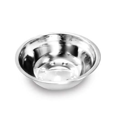 Imagem de Saladeira Tigela Inox Vasilha Bacia Bowl Tamanhos Tigela Casa Cozinha Utensílios de Casa Nova Cozinh (17cm x 5cm)