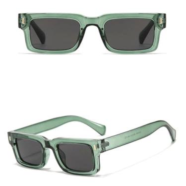 Imagem de VFDHN Óculos de Sol Masculinos com Armação Pequena Vintage Femininos Moda Retrô (2)