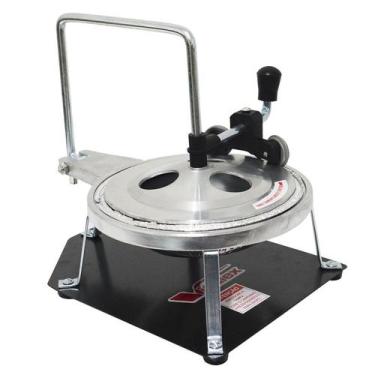 Imagem de Máquina Seladora Fechadora Frisadora Marmitex Alumínio Tamanho P M G M