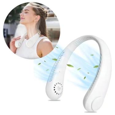 Imagem de Ventilador De Pescoço Flexível Recarregável Para Esportes Presente De 