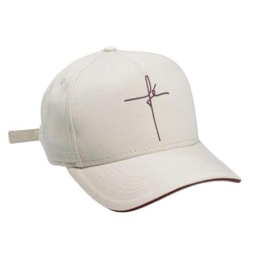 Imagem de Boné Faith Hype Original Aba Curva Fita Fitão Strapback Premium-Unissex