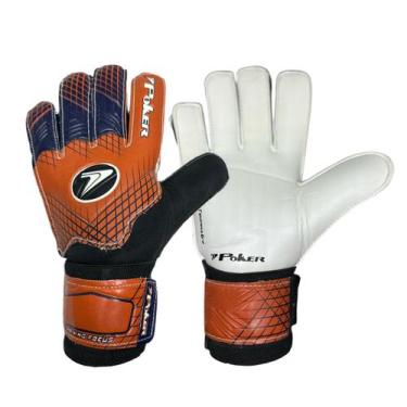 Imagem de Luva Goleiro Futebol de Campo Poker Training Focus 01050 Lar/Mar, 10