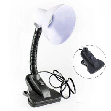 Imagem de Luminaria Articulavel De Mesa Garra Abajur Presilha