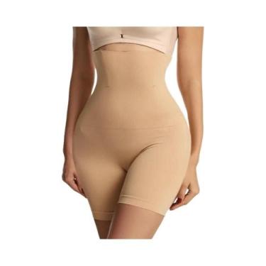 Imagem de Calcinha Modeladora De Cintura Alta Sem Costura Para Mulheres, Levanta