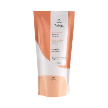 Imagem de Refil Shampoo Tododia Pêssego e Amêndoa 300ml - Natura