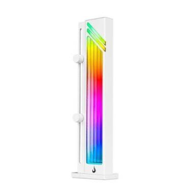 Imagem de Suporte de Placa de Vídeo Rise Mode, ARGB, 500mm, Aura V1, Branco - RM-SPVG-01-ARGB-W-U...