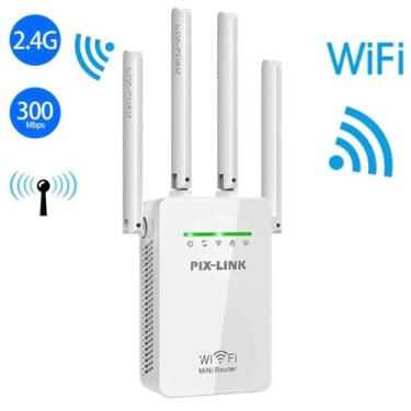 Imagem de Repetidor Roteador Sinal Wifi 5ghz 2.4 Wireless Gigabit - Pix Link