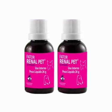 Imagem de Kit 2 Fator Renal Pet 26g Cães Gatos Pro Rim Arenales