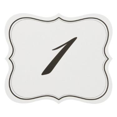 Imagem de Darice David Tutera Cartões de mesa de recepção