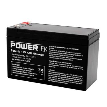 Imagem de Bateria Selada 12V 7A Powertek EN011 PRT