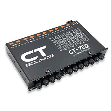 Imagem de CT Sounds Equalizador paramétrico de áudio para carro CT-7EQ 7 Band 1/2 Din