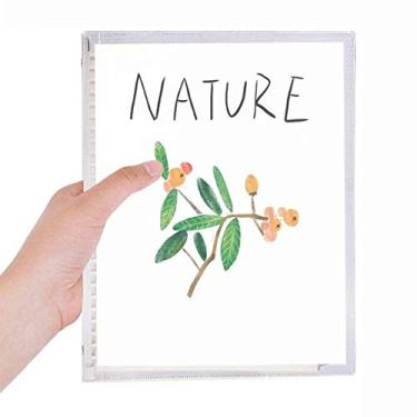 Imagem de Caderno de pintura Natural Plants Island, diário de folhas soltas, recarregável, papelaria