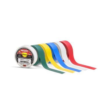 Imagem de Fita Isolante Imperial 18mm X 10mt - 3M Branca Ref.HB004298004